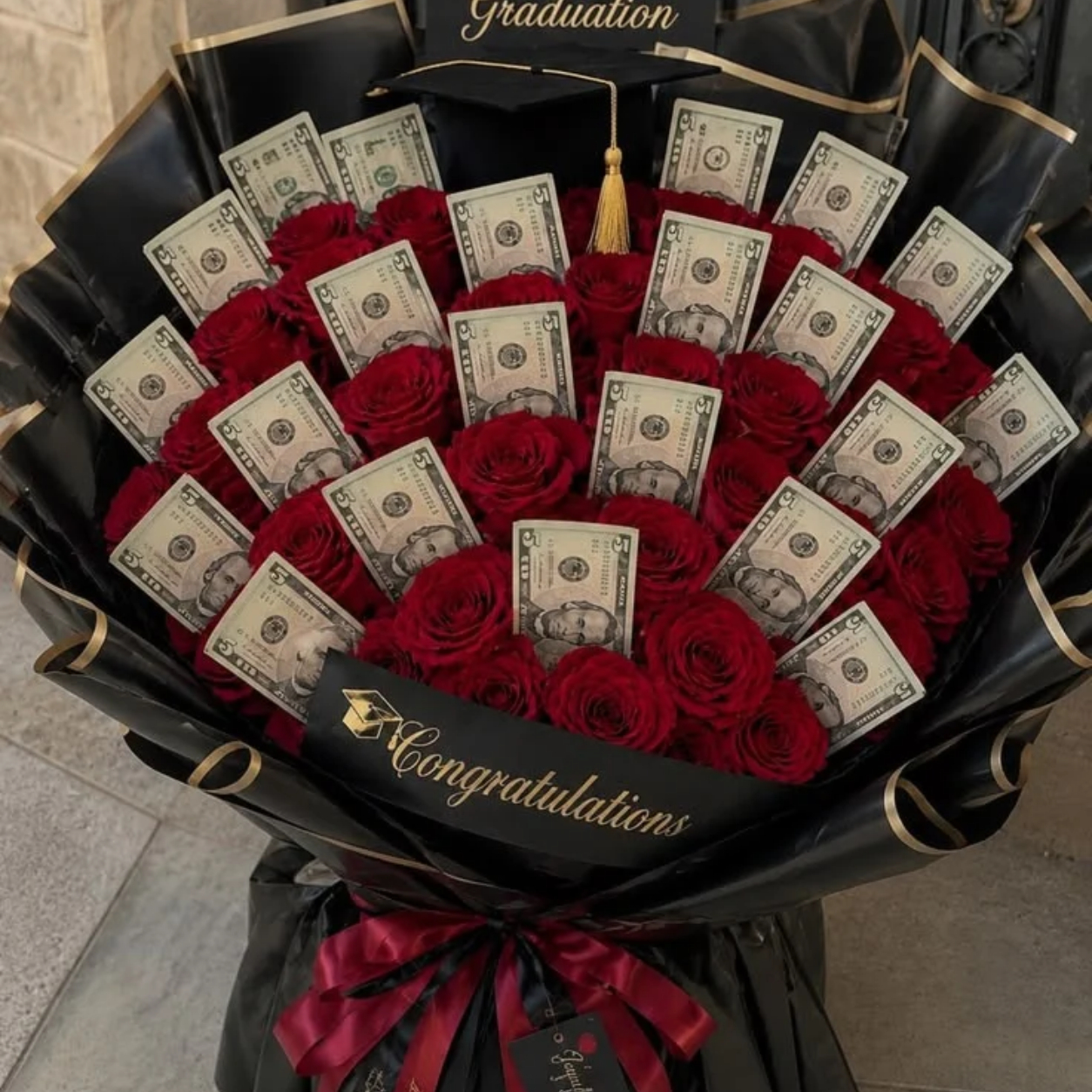 Premium Cash Bouquet